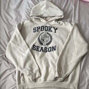 Spooky Season Cream Hoodie